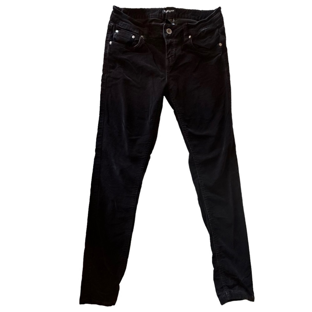SUKO black corduroy jeans size M